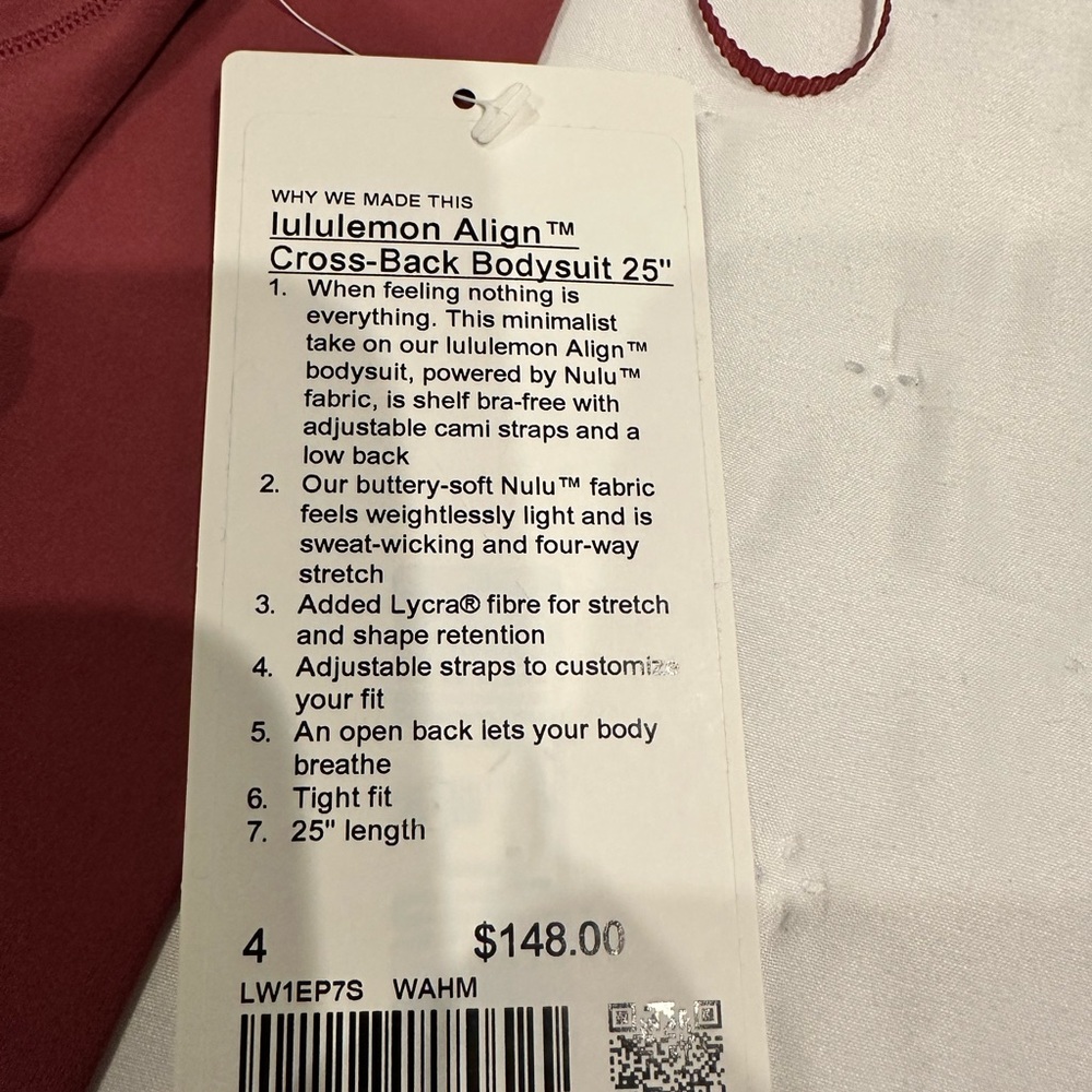 Lululemon Athletica Align Cross-Back Bodysuit - Picture 4 of 5